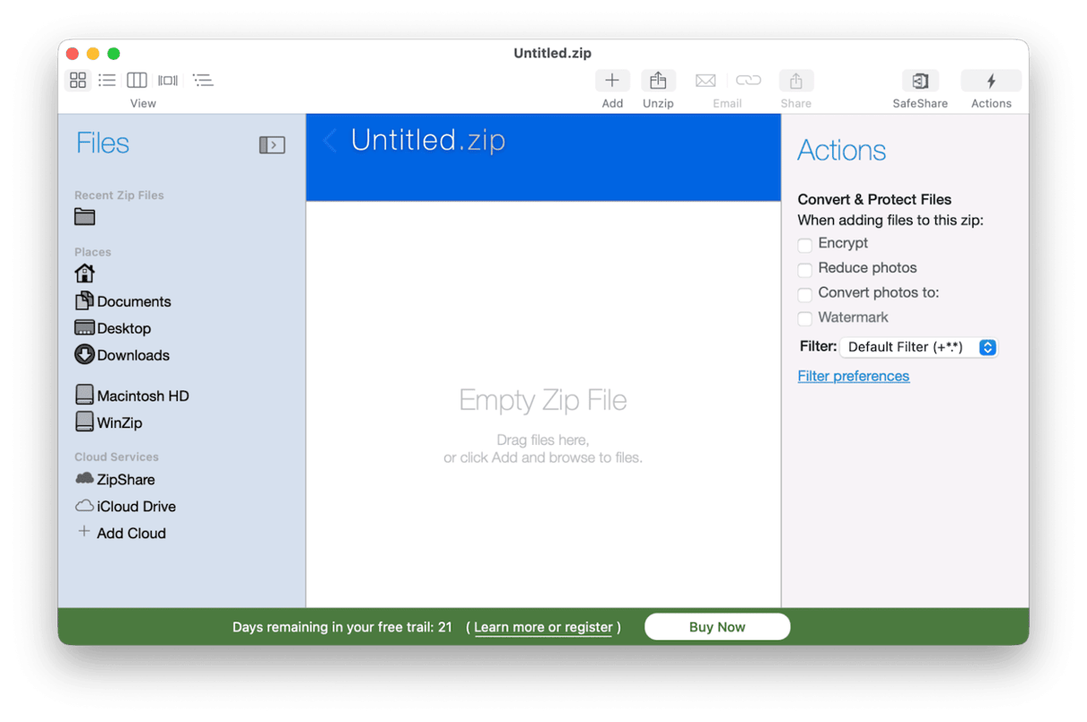 MacのWinZipとは何ですか?
